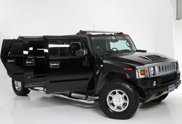 H2 DJ Edition 6 Door Hummer Conversion - Big Limos